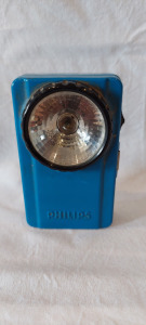 Philips fémházas retro szögletes zseblámpa