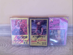 Kreator/Atrophy/Savatage 3DB Kazetta