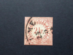 Magyarország 1868 Könyvnyomat Hírlapbélyeg (Fi)ume, vörösesbarna I