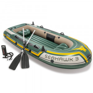 Intex Seahawk 3 set gumicsónak horgászcsónak 360kg