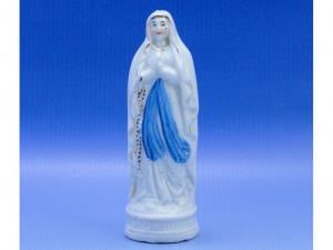 0B667 Régi Szűz Mária porcelán szobor