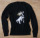 TED BAKER fekete, kötött pulóver koronás BOSTON TERRIER mintával M Kép