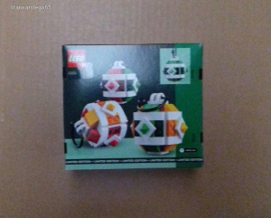 KARÁCSONYI DÍSZEK - Új LEGO 40604, boltban NEM kapható.Creator City Friends Duplo Ideas