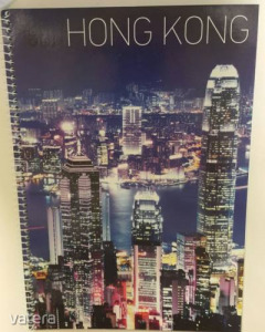 Hong Kong spirálfüzet- A4