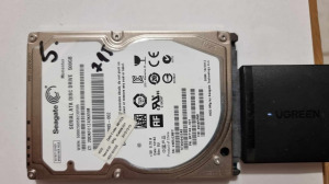 Seagate Momentus 500GB 7200rpm (ST9500423AS) 2,5 HDD, 1 Ft-ról 5.
