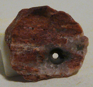 KŐKORI gyűjtemény Neolitikus gyöngy átlagos MÉRETŰ (Neolithic stone disk bead, 3500-8000 years ago)
