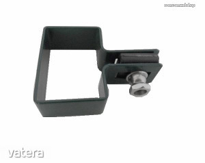 3D Zártszelvény kerítés bilincs VÉG 60 × 40 mm ANTRACIT Kód:BVA