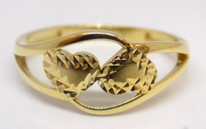 Kő nélküli arany gyűrű (ZAL-Au 109379)