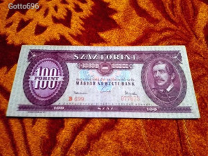1962 -es 100 forint -os ropogós bankjegy !!!!! (L0849)