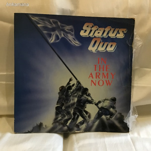 Bakelit lemez--Status Quo – In The Army Now  1986 Német kiadás
