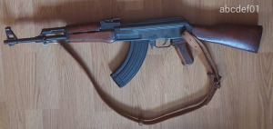 AK-47 (AK-55) gépkarabély hatástalanítási papírral!