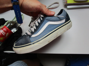 kék VANS félcipő  34/35/36 0923 LAK/cipő 2.
