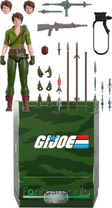 16-18cm G.I. Joe / GI Joe figura - Lady Jaye - 80s Retro Rajzfilmes G.I. Joe Ultimates extra-mozgath