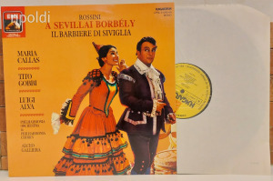 Rossini: Il Barbiere di Siviglia - A sevillai borbély Maria Callas, Tito Gobbi, Luigi Alva Vinyl LP