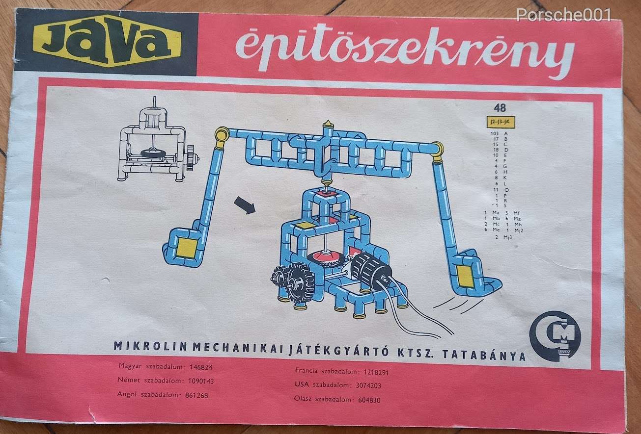 Retro Java építő