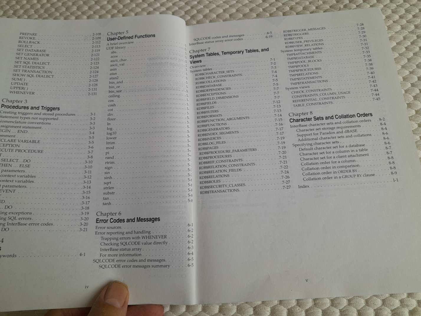 Interbase language Reference
