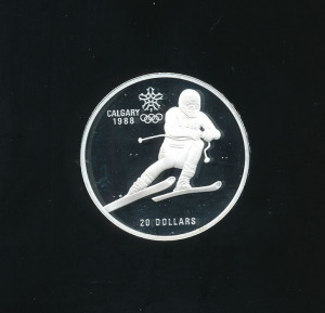 Kanada Calgary 1985, síelés, ezüst érme