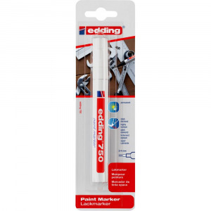 Edding 4-750-1-3049 750 Paint Marker Lakk jelölő Fehér 2 mm, 4 mm 1 db/csomag