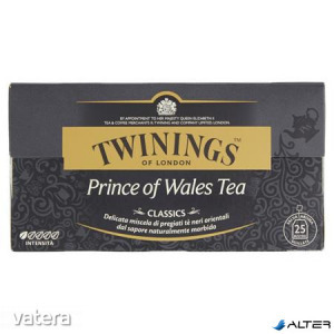 Fekete tea, 25x2 g, TWININGS 'Prince of Wales'