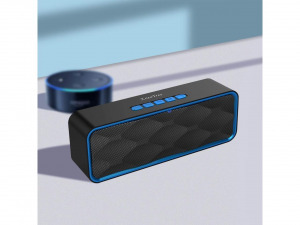 ZoeeTree S1 hordozható Bluetooth hangszóró, Bluetooth 5.0 vezeték nélküli hangszóró sztereó hanggal