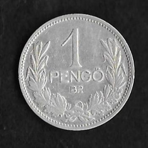 1927. 1 Pengő érme ( Ag )