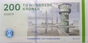 Dánia 200 korona 2016 UNC P-67f.1