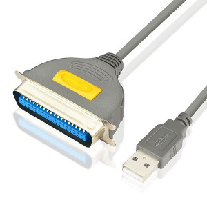 Axagon USB 2.0 - párhuzamos centronics 36pin nyomtató kábel (ADP-1P36) (ADP-1P36)