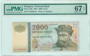 2004 2000 forint CC UNC