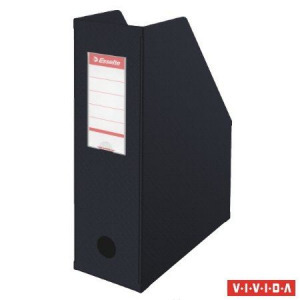 Esselte 56077 VIVIDA összehajtható iratpapucs fekete (E56077) (E56077)