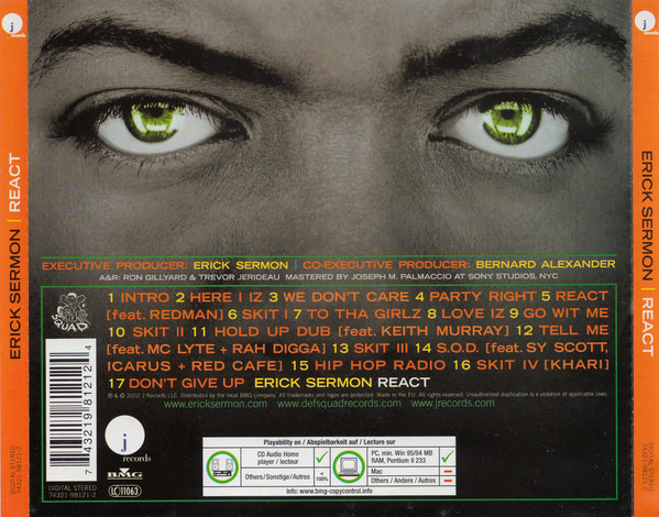 Erick Sermon - React CD
