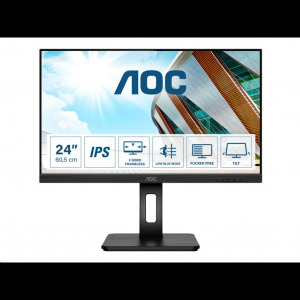 24 AOC 24P2Q LCD monitor fekete (24P2Q) - Monitor