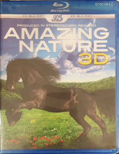 AMAZING NATURE  ( Blu-Ray 3D) (magyar vonatkozás nélkül)  FÓLIÁS !!!