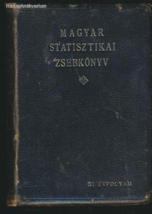 Dr. Mike Gyula: Magyar statisztikai zsebkönyv 1942.
