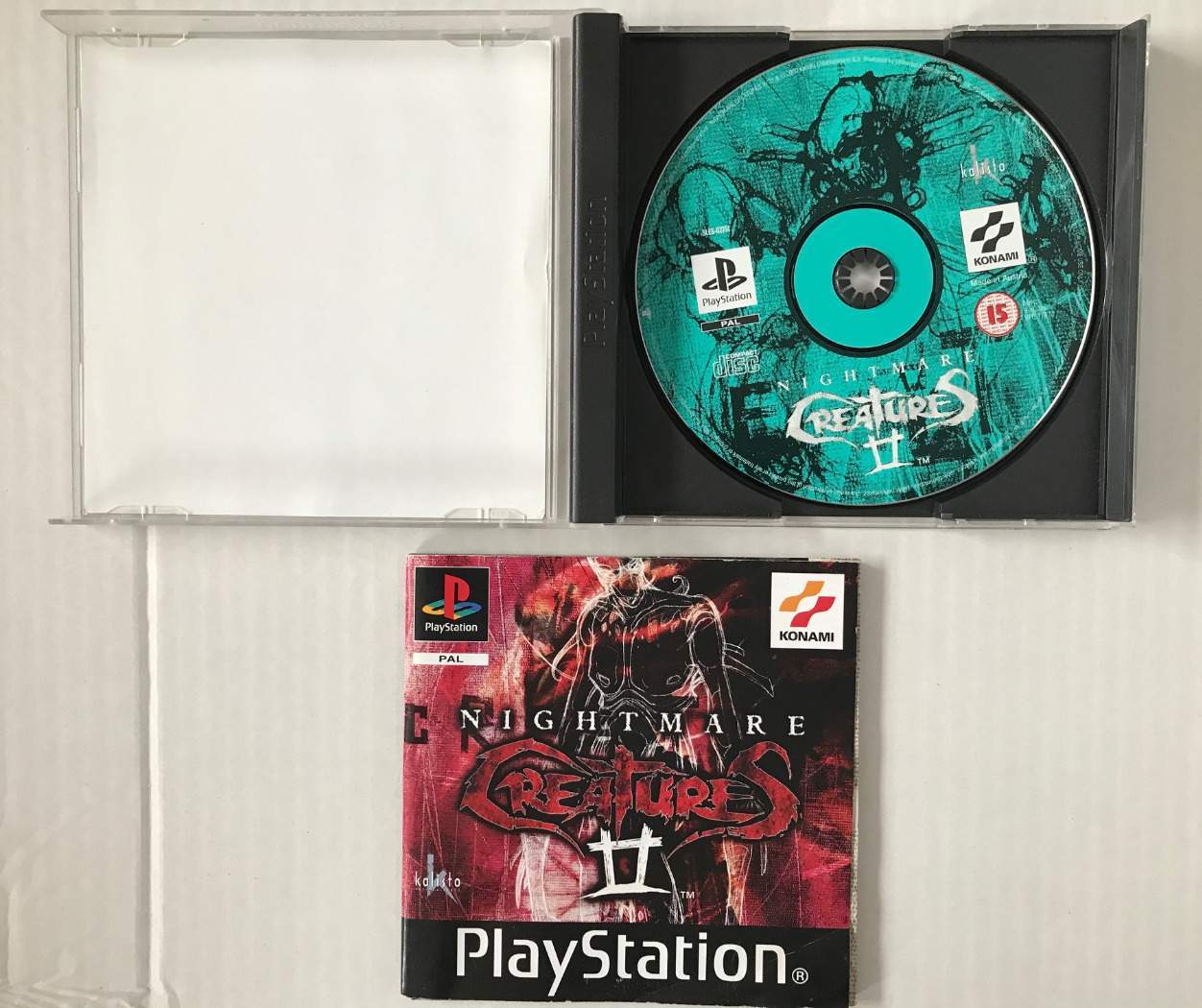 Nightmare Creatures II 2 Ps1 Psx Ps One Playstation 1 eredeti játék konzol  game