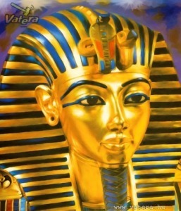 Ingyen posta, kész kép feszítőkeretben, Vászonkép, Egyiptom, Fáraó, Maszk, Pharaoh