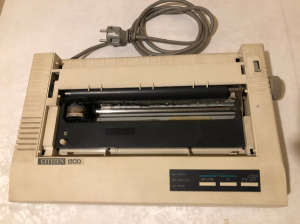 Citizen 120D Commodore nyomtató működik