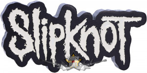 Slipknot - Logo Bottle Opener Fridge Magnet, 13cm, Black . B5364.SO. sörnyitó,mágnes