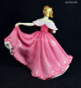 ELAINE ... LÁNY LEGYEZŐVEL ... GYŰJTŐI ROYAL DOULTON PORCELÁN SZOBOR X