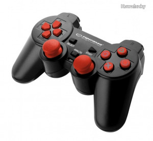 Esperanza Corsair USB Gamepad Black/Red EGG106R