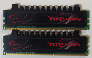 G.Skill Ripjaws 4GB (2x2GB) DDR3 1333MHz cl7 memória