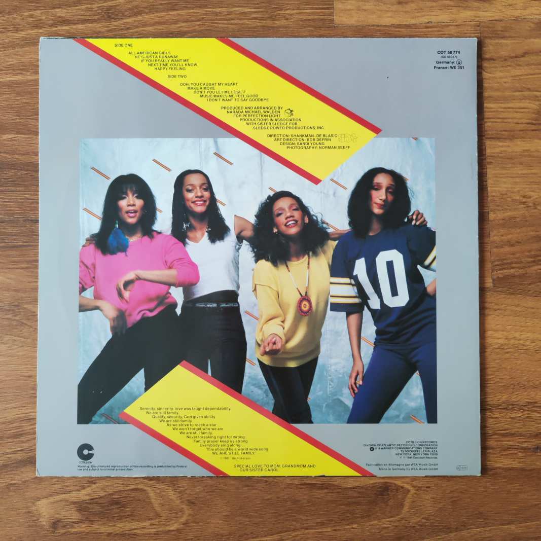 Sisters Sledge / All American Girls COT 50 774