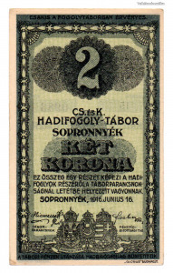 1916 Sopronnyék 2 Korona