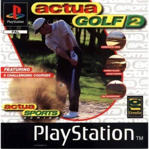 PS1  Játék Actua Golf 2