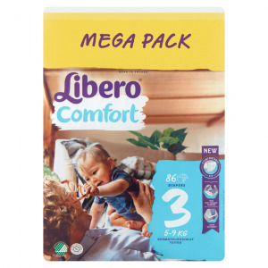 Libero Mega pack 3 midi 86db pelenka