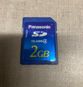 Panasonic SD class 4 2GB SD kártya