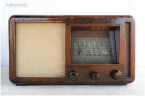 STANDARD 4244 - Négyes Szuper - Rendkívül ritka régi rádió 1942-ből!