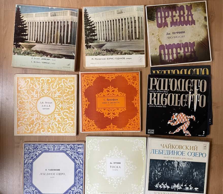 KOMOLYZENE - klasszikus zene - opera LEMEZCSOMAG   - gramofon lemezek is  --  171 db + 11 db Box Set
