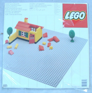 Lego 815 alaplap, építőlap 48x48, Új!!, Fóliázott!!!!
