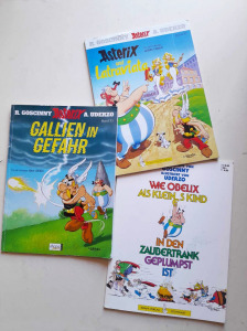 3 db Asterix újság, Ehapa Verlag, német