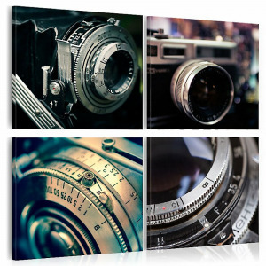 Kép - Régi idők kamerái 1 60x60